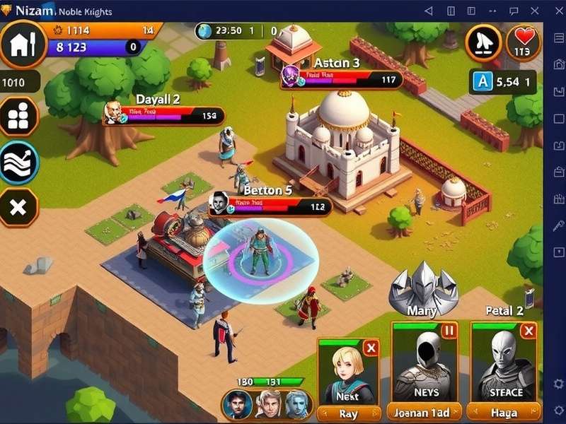 Nizam S Noble Knights localization features for Indian players
